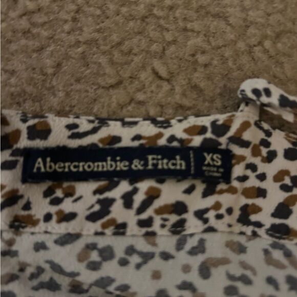 Abercrombie Leopard Print Mini Dress XS - Picture 2 of 3